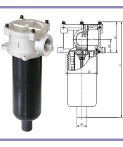 Bộ lọc Return Filter, SMP-08-25U, Sejin Hydraulics Vietnam