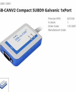 USB-to-CAN V2 compact Model 1.01.0281.12001 IXXAT /HMS Vietnam