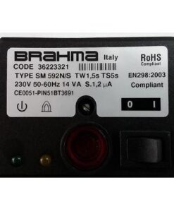 Code: 36223321 Type: SM 592N/S, 230 V, 50-60 Hz, 14 VA Hộp điều khiển BRAHMA Vietnam