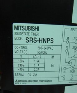 srs-h np 380-440v ac bộ đếm thời gian trạng thái rắn Mitsubishi
