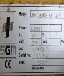 3PA95/125SAAND Nam châm điện SGM Magnetics, 3PA95/125SAAND Nam châm điện, Nam châm điện SGM Magnetics, 3PA95/125SAAND SGM Magnetics