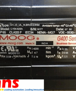 G404-629A MOOG,SERVOMOTOR G-4-M6-042-07-04-01-01